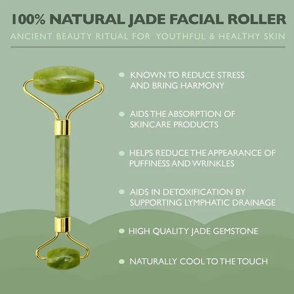 The Glow Ritual Set — Jade Roller & Ice Face Mask for Firming & De-Puffing | AUREVIE